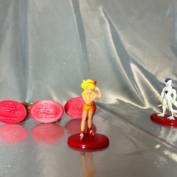 Coca Cola Dragon Ball Z Mini Figure Collection 6pcs lot 2003 Japan Anime - Picture 6 of 8